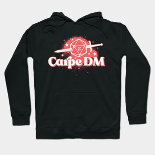 Carpe DM - D20 Critical Hit Design For Tabletop Gamers Hoodie